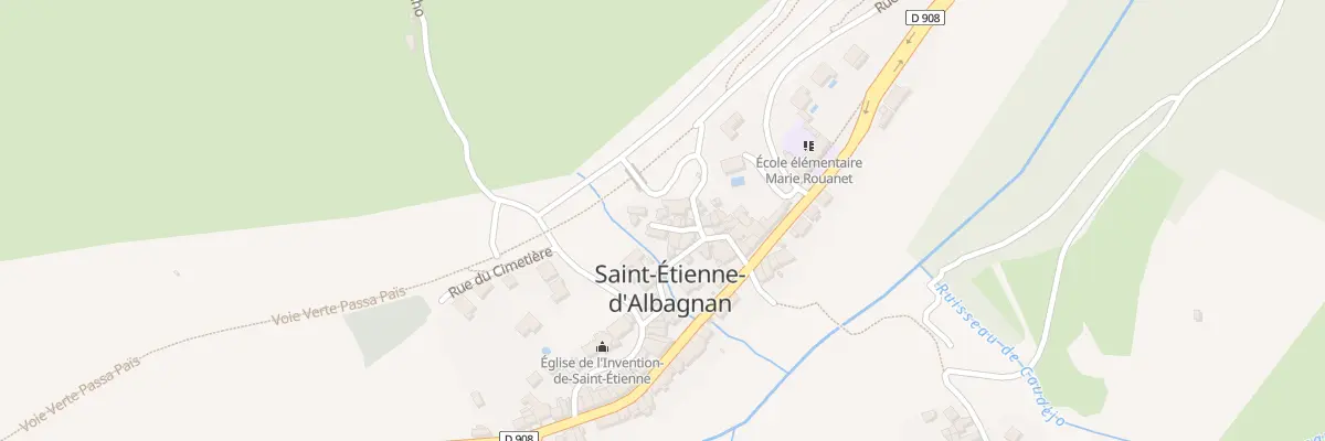 Plan du 5063 Le Village à Saint-Étienne-d’Albagnan