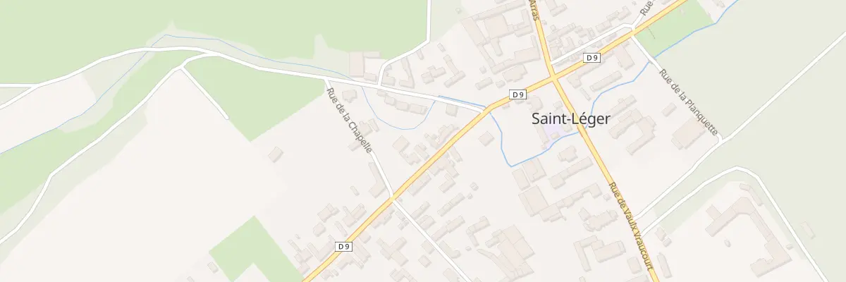 Plan du 6 Rue d’Ervillers à Saint-Léger