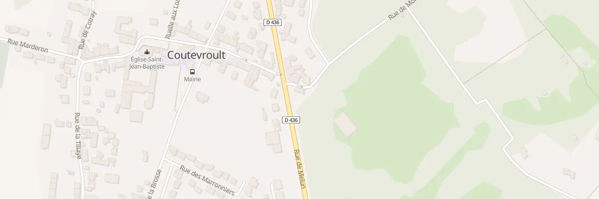 Plan du 27 Rte de Melun à Coutevroult