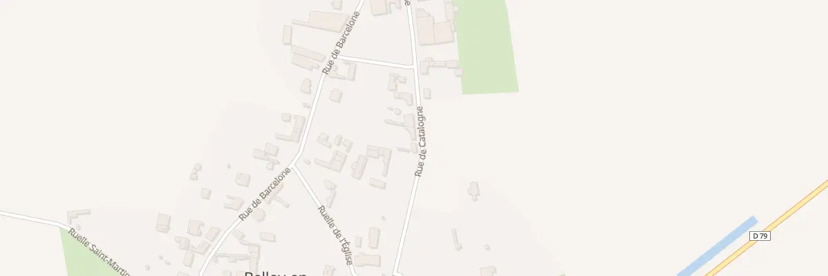 Plan du 15 Rue de Catalogne à Belloy-en-Santerre