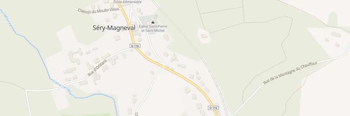 Plan du 8B Rue Robert Ruegg à Séry-Magneval
