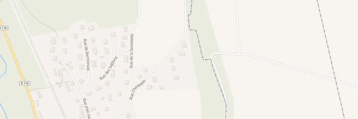 Plan du 26 Rue Chantepie à Glaignes