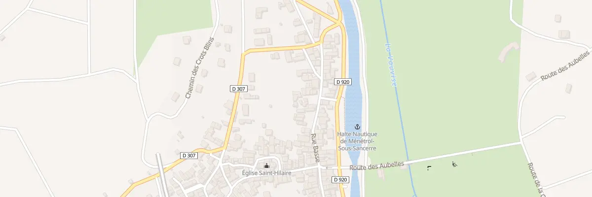 Plan du 22 Rue Basse à Ménétréol-sous-Sancerre