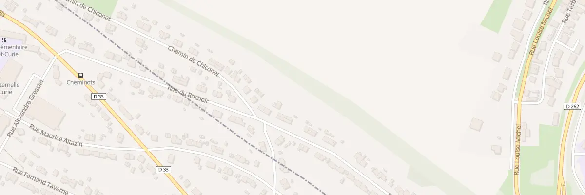 Plan du 45 Rue du Rochoir à Sallaumines