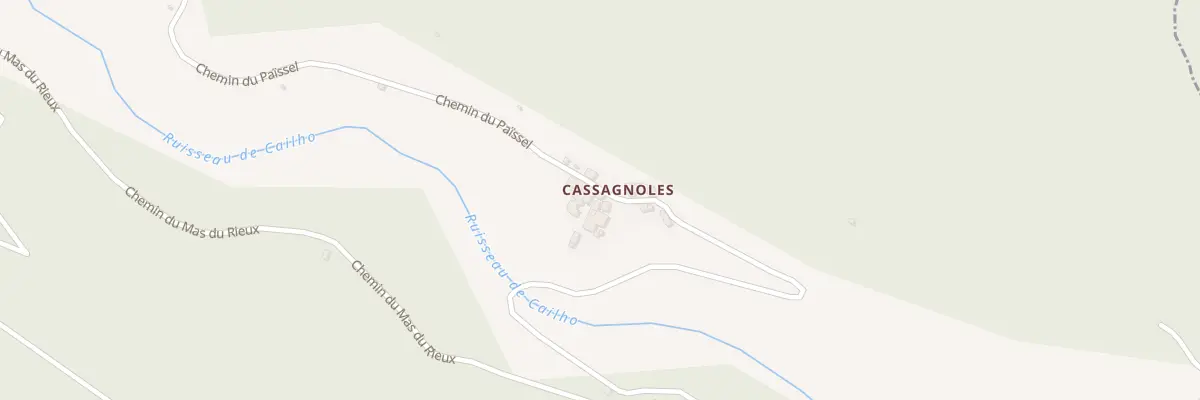 Plan du 5069 Cassagnoles à Saint-Étienne-d’Albagnan