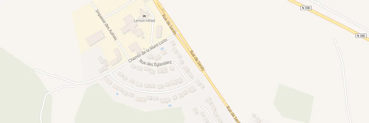 Plan du 6 Rue des Eglantiers à Penchard
