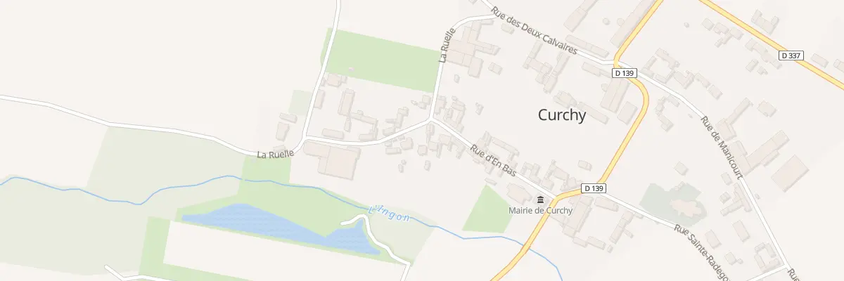 Plan du 17 Rue d’En Bas à Curchy