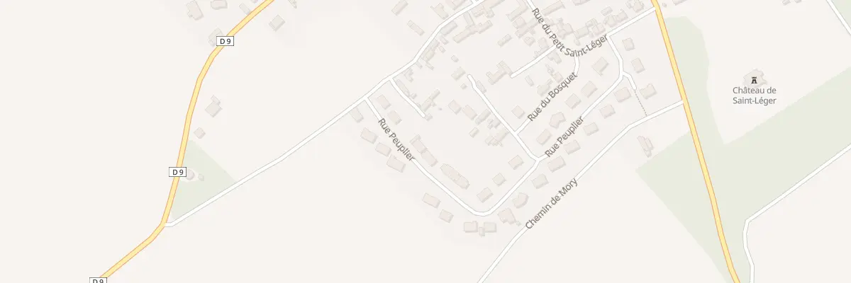 Plan du 26 Rue Peuplier à Saint-Léger