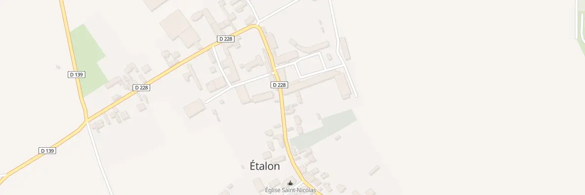 Plan du 3 Rue St Nicolas à Étalon