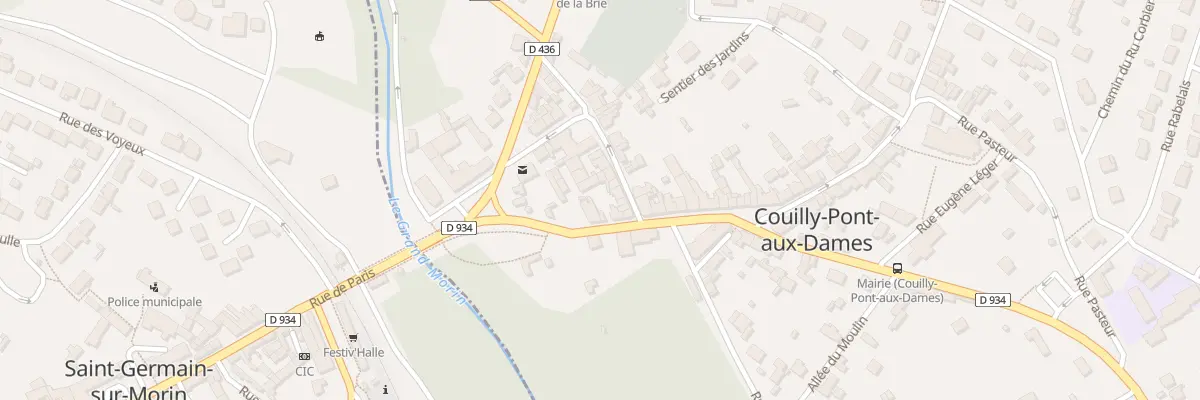 Plan du 3 Rue Cyprien Borgnon à Couilly-Pont-aux-Dames