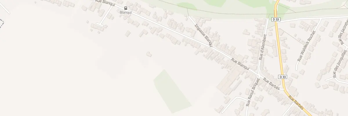 Plan du 49 Rue Blanqui à Méricourt