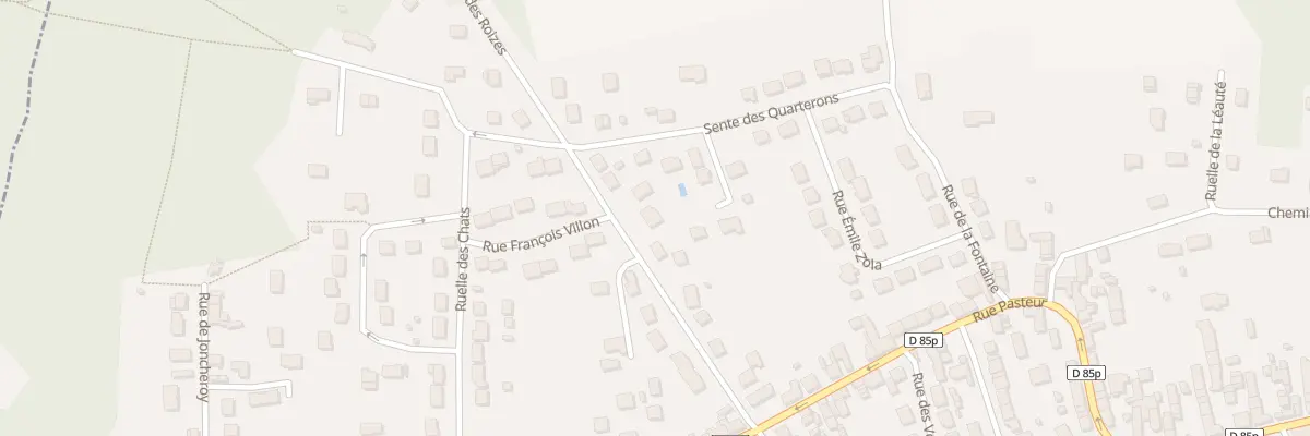Plan du 18 Rue du Pave de Roises à Quincy-Voisins