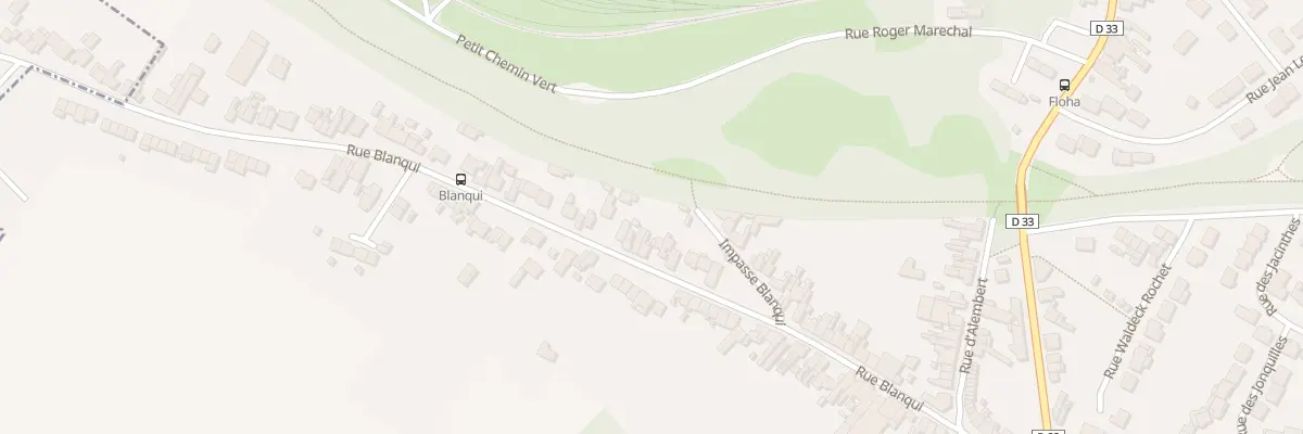 Plan du 38 Rue Blanqui à Méricourt
