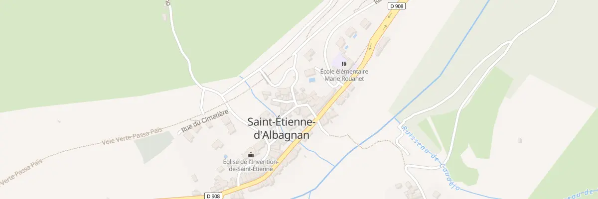 Plan du 5079 Le Village à Saint-Étienne-d’Albagnan
