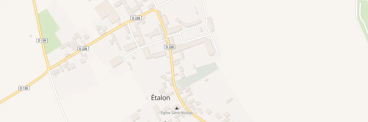 Plan du 5 Rue St Nicolas à Étalon