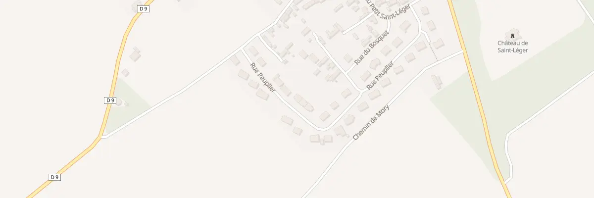 Plan du 22 Rue Peuplier à Saint-Léger