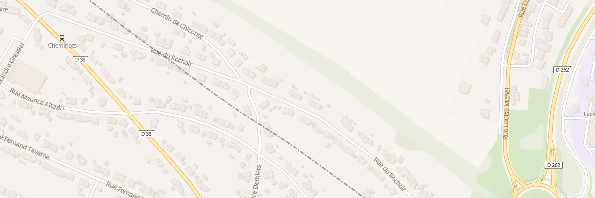 Plan du 55 Rue du Rochoir à Sallaumines