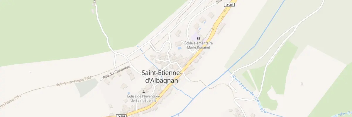 Plan du 5026 Le Village à Saint-Étienne-d’Albagnan