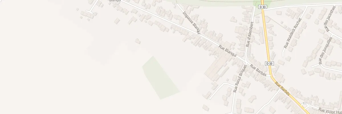 Plan du 37 Rue Blanqui à Méricourt
