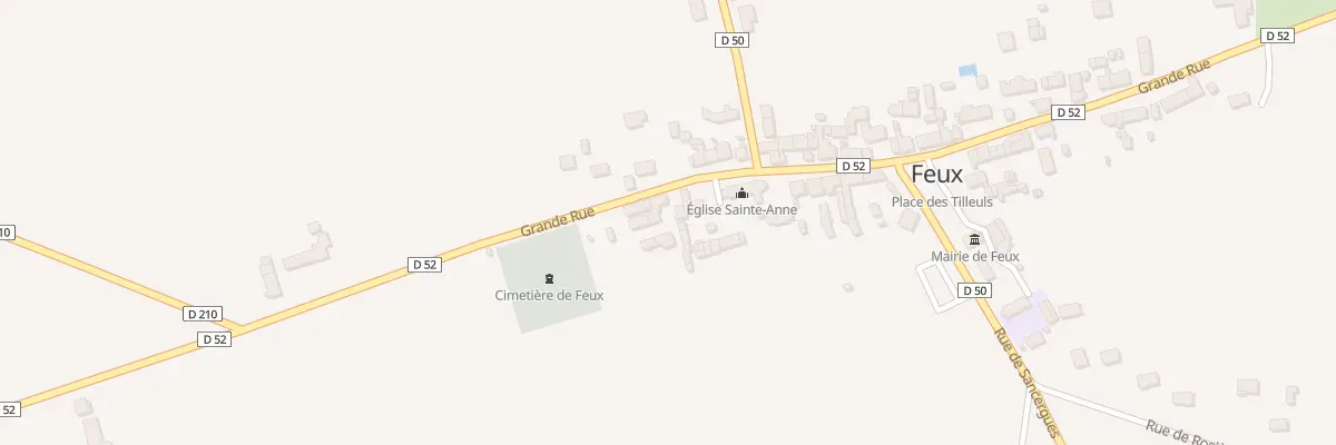 Plan du 4 Grande Rue à Feux