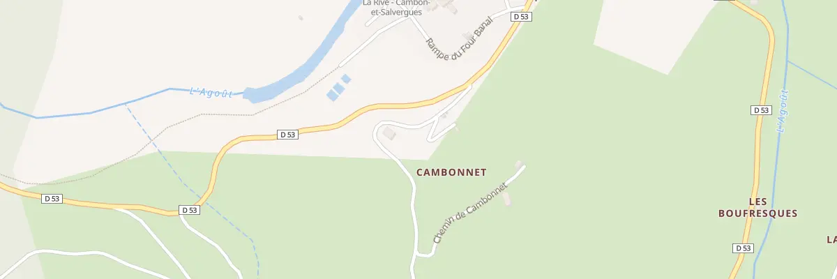 Plan du 5128 Les Jassials à Cambon-et-Salvergues
