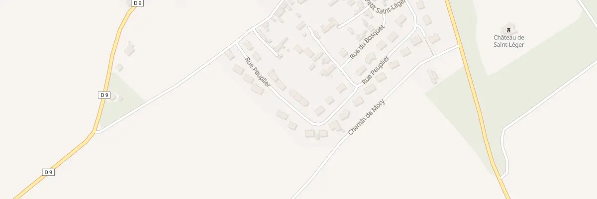 Plan du 20 Rue Peuplier à Saint-Léger