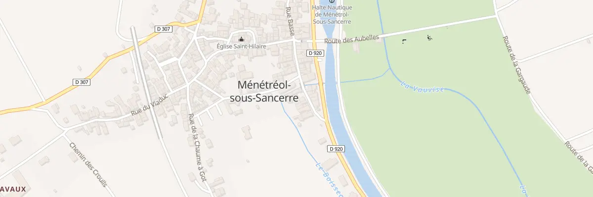 Plan du 62 Rue Basse à Ménétréol-sous-Sancerre