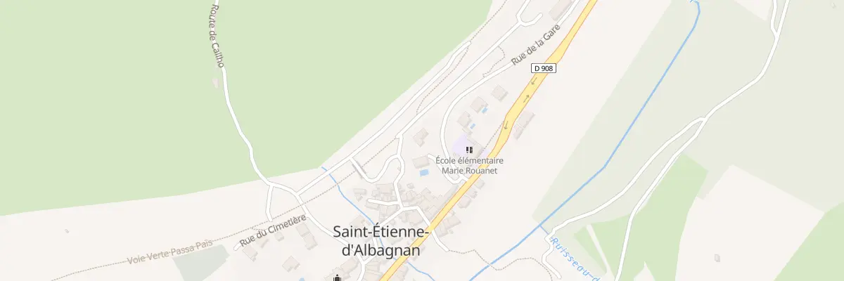 Plan du 5251 Le Village à Saint-Étienne-d’Albagnan