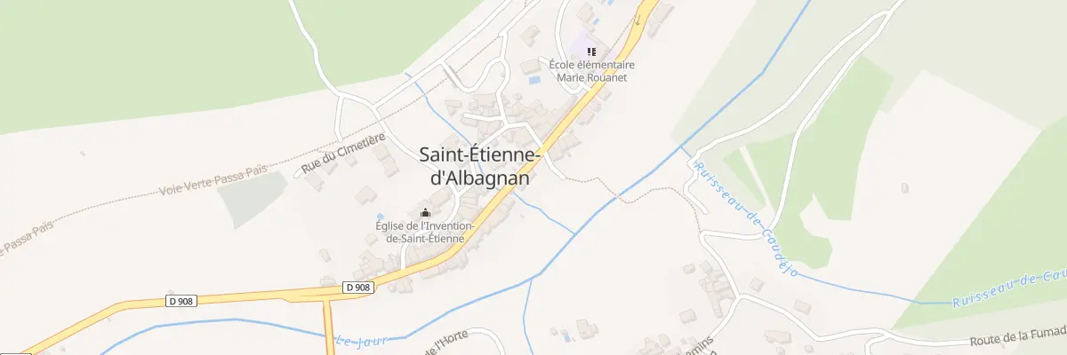 Plan du 5238 Gr Grand Rue à Saint-Étienne-d’Albagnan