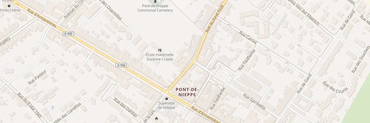 Plan du 83 Rue du Pave Fruit à Nieppe