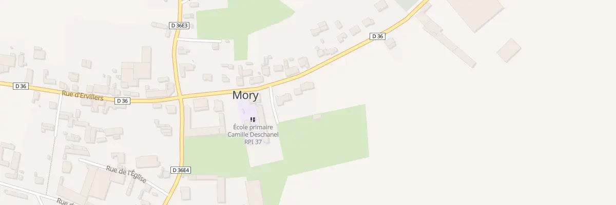 Plan du 11 Rue de l’Abbaye à Mory