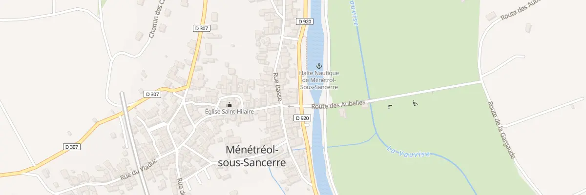 Plan du 40 Rte du Canal à Ménétréol-sous-Sancerre