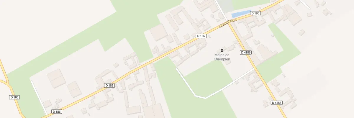 Plan du 30 Gr Grand Rue à Champien