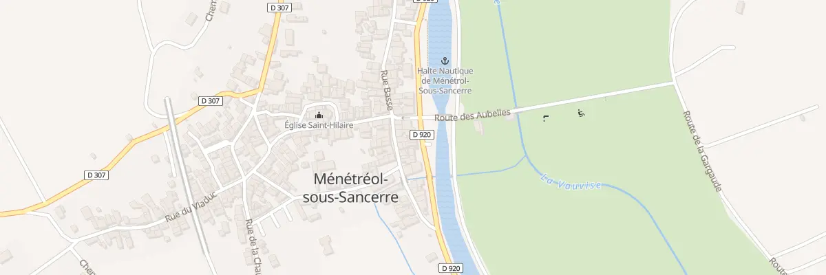 Plan du 48 Rte du Canal à Ménétréol-sous-Sancerre