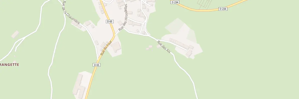 Plan du 14 Rue des Aix à Cézens