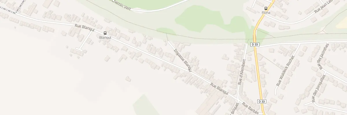 Plan du 26 Rue Blanqui à Méricourt