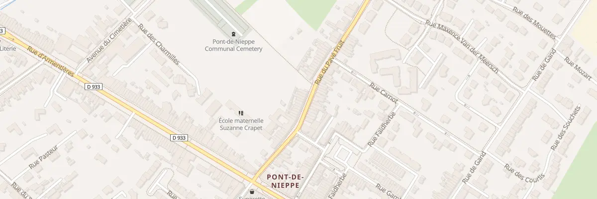 Plan du 143 Rue du Pave Fruit à Nieppe