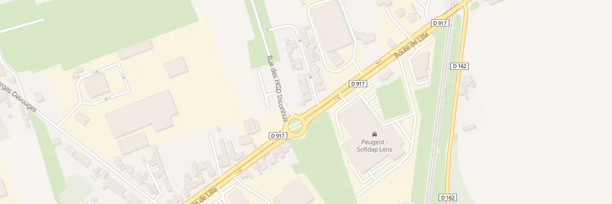 Plan du 123 Rte de Lille à Loison-sous-Lens