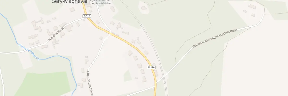 Plan du 4T Rue Robert Ruegg à Séry-Magneval
