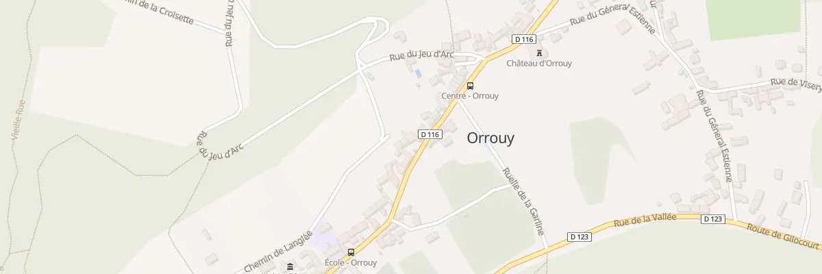 Plan du 127 Rue Montlaville à Orrouy