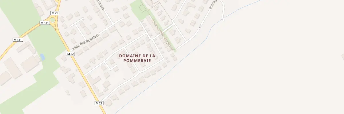 Plan du 11 Rue de The Lee à Fromelles