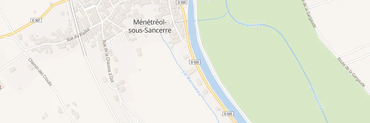 Plan du 4 Rte de Ste Marie à Ménétréol-sous-Sancerre