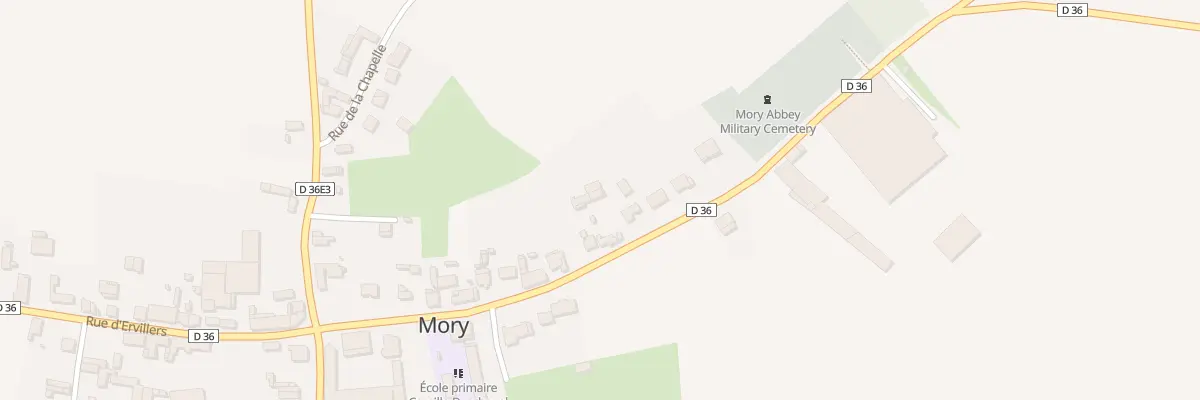 Plan du 32 Rue de l’Abbaye à Mory