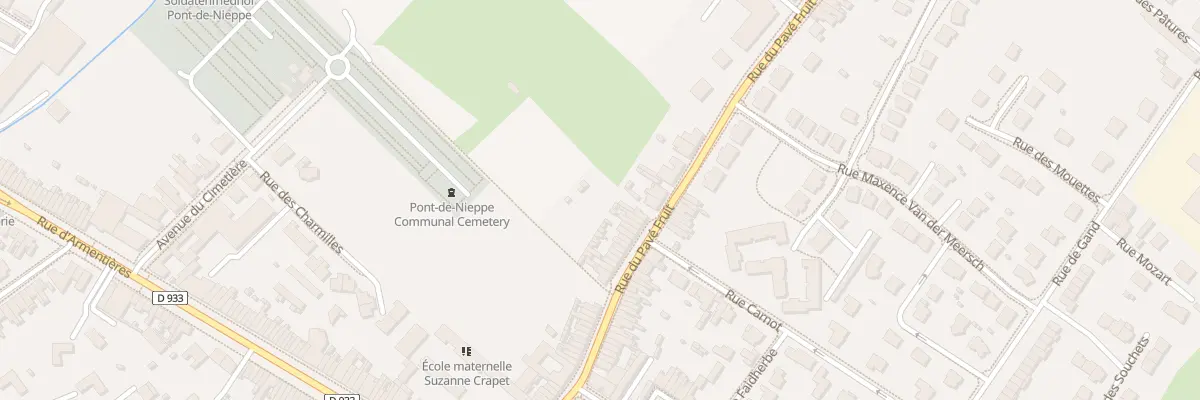 Plan du 221 Rue du Pave Fruit à Nieppe