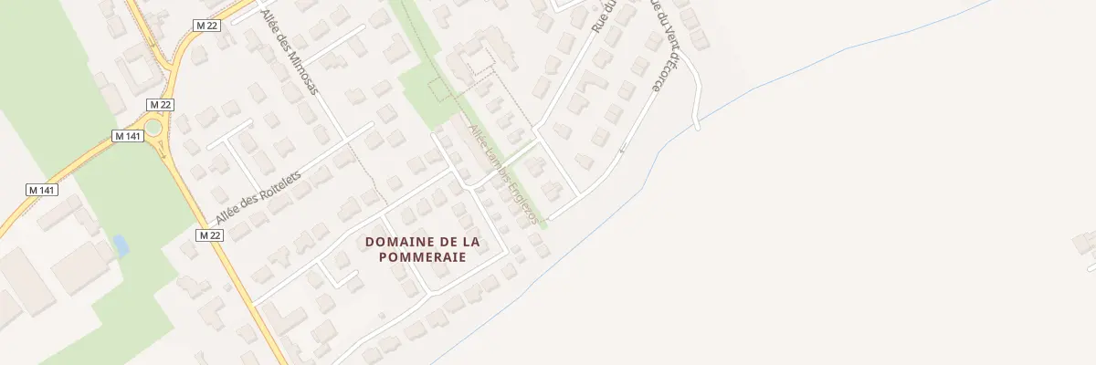 Plan du 5 Rue de l’Abbe Fruy à Fromelles