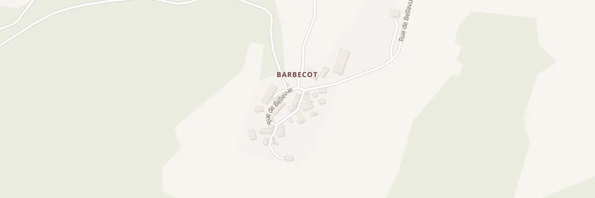 Plan du 5370 Barbecot à Chapdes-Beaufort