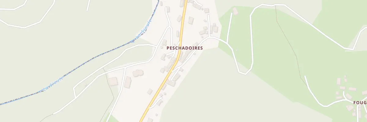 Plan du 1 Rue de la Prade - Peschadoires à Saint-Ours