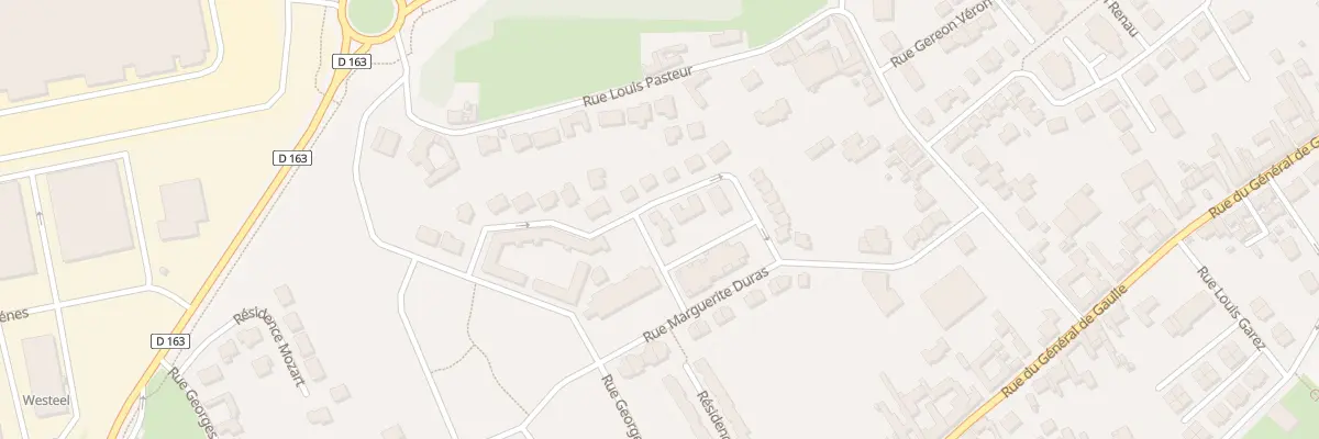 Plan du 6 Rue Marguerite Yourcenar à Billy-Berclau