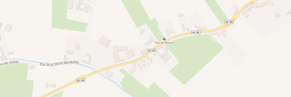 Plan du 594 Rue du Moisnil à Marquillies