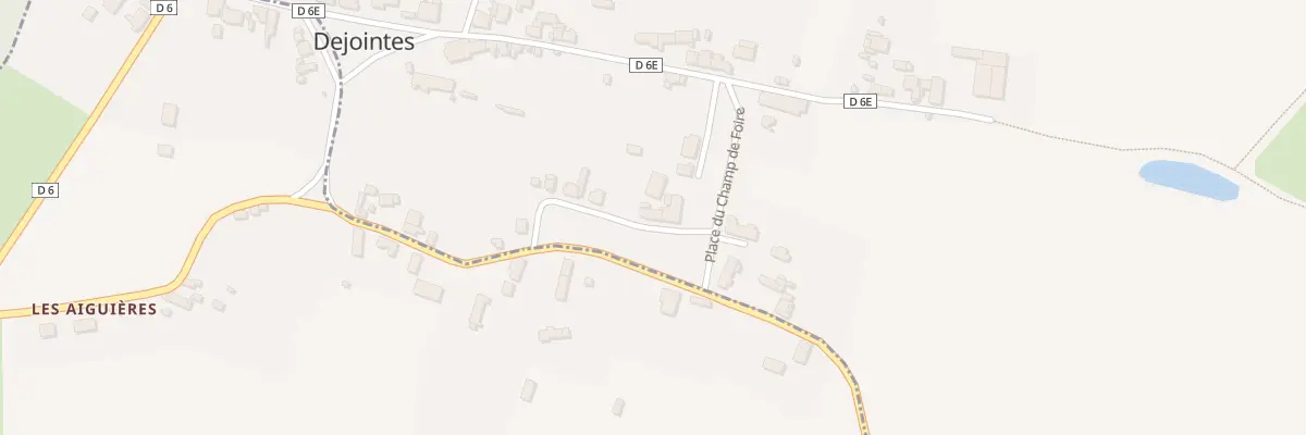 Plan du 4 La Chaume d’En Bas à Chassy